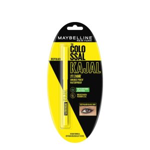 Maybelline New York Colossal Kajal – Black, Matte Finish