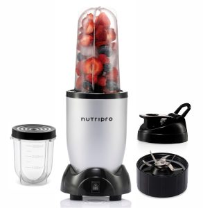 NutriPro 500W Juicer Mixer Grinder with Sipper Jar – Smoothies & Dry Grinding (Silver)
